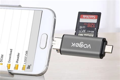 memory card reader for smartphone